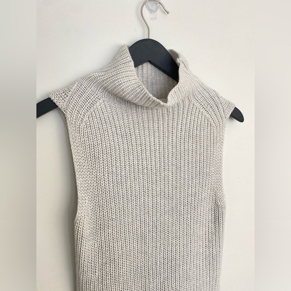WILFRED Durandal sleeveless sweater in cream * Size XXS * - Picture 5 of 9